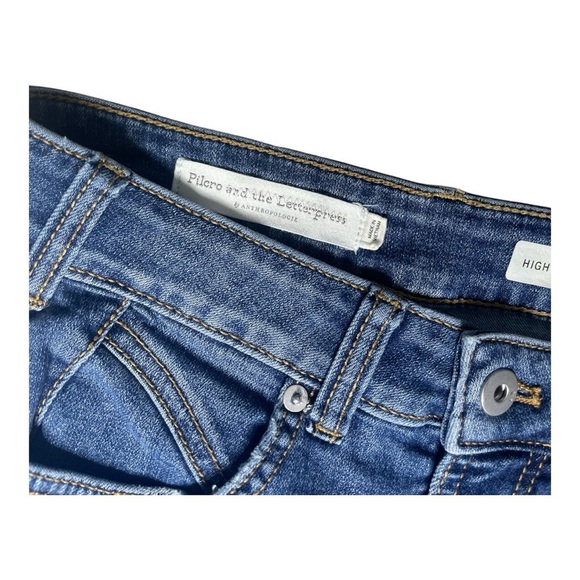 Pilcro High Rise Denim Leggings Size 26 - Picture 3 of 5